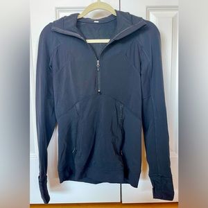 Lululemon black 3/4 zip
